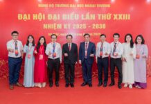 CONGRATULATIONS ON THE SUCCESSFUL 23RD PARTY CONGRESS OF FOREIGN TRADE UNIVERSITY (TERM 2025–2030)